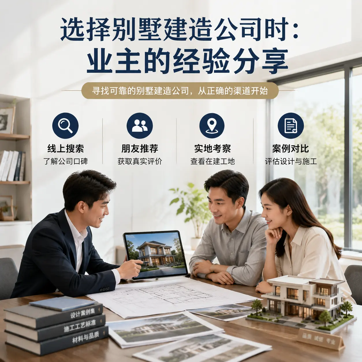 选择别墅建造公司时: 镇远 业主的经验分享