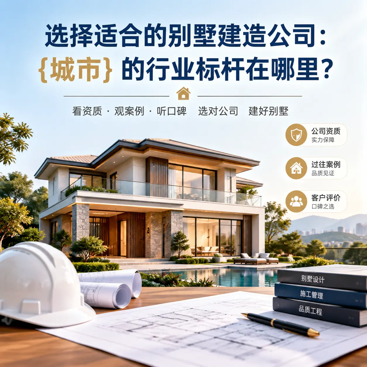 选择适合的别墅建造公司： 镇远 的行业标杆在哪里？
