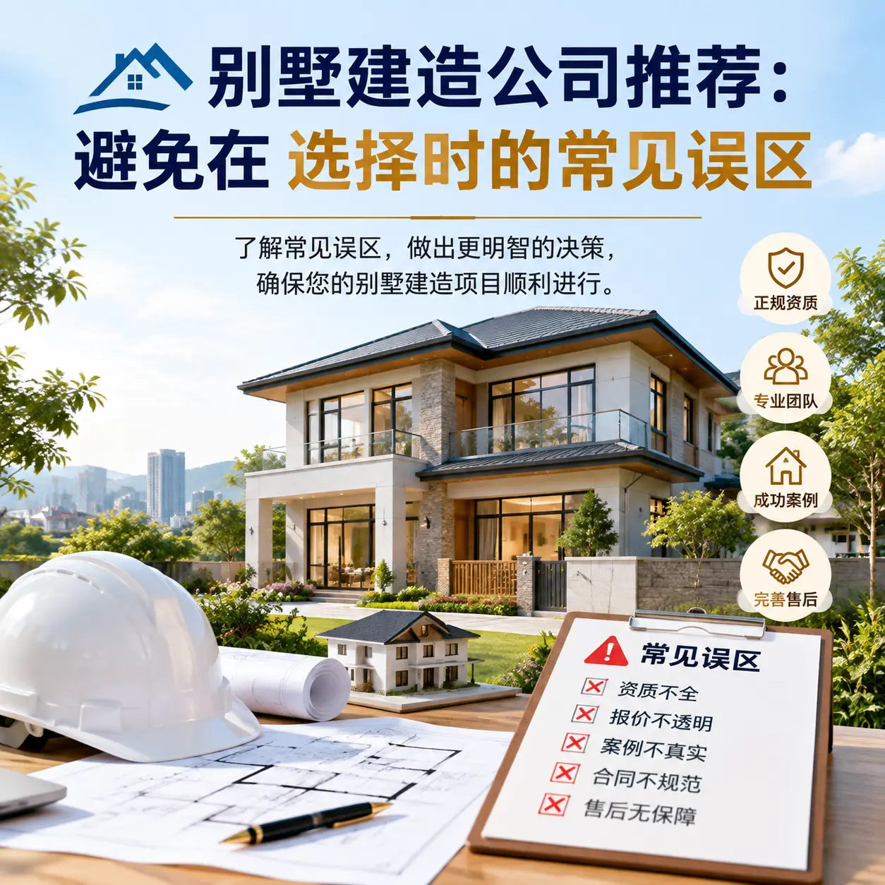 别墅建造公司推荐:避免在 镇远 选择时的常见误区