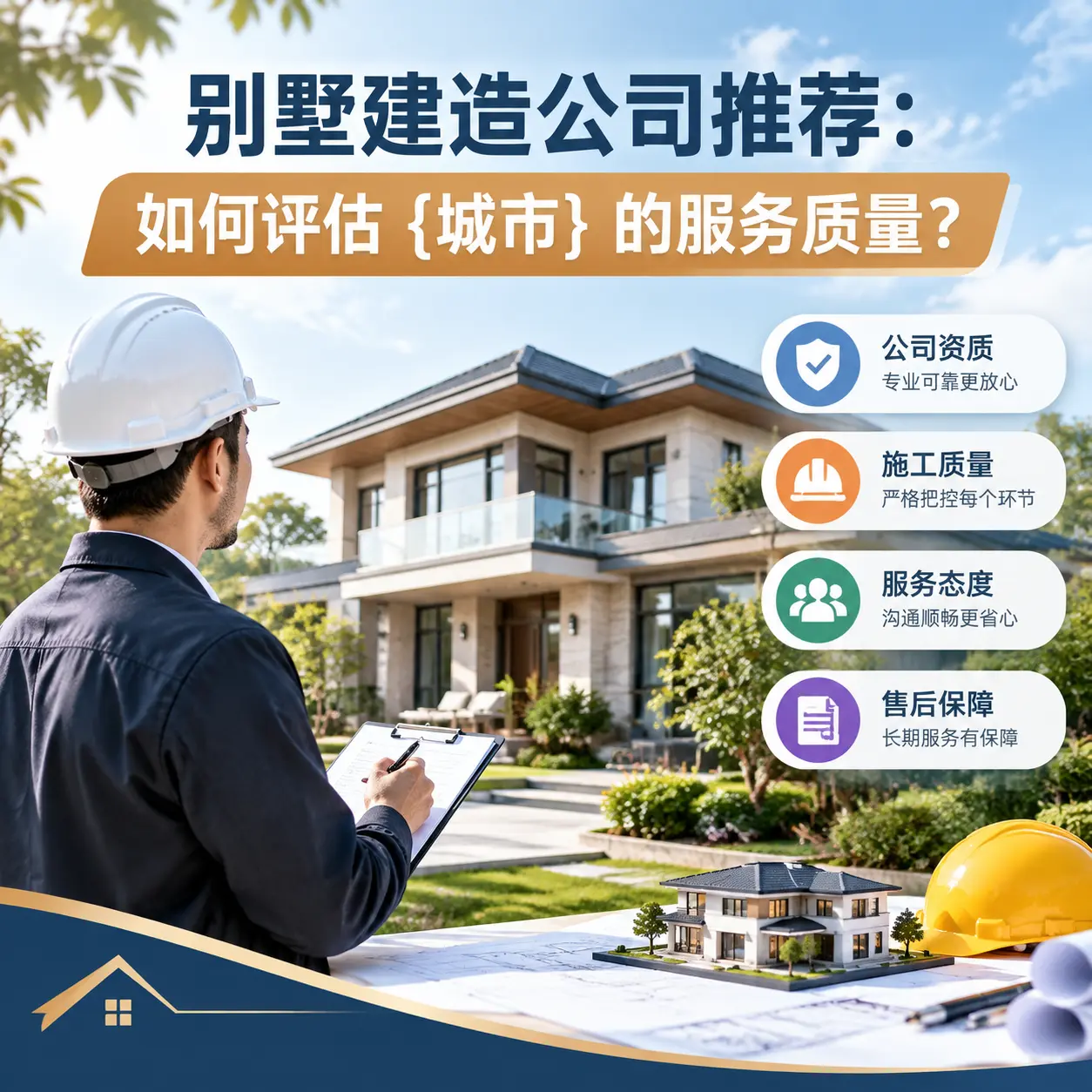 别墅建造公司推荐:如何评估 镇远 的服务质量?