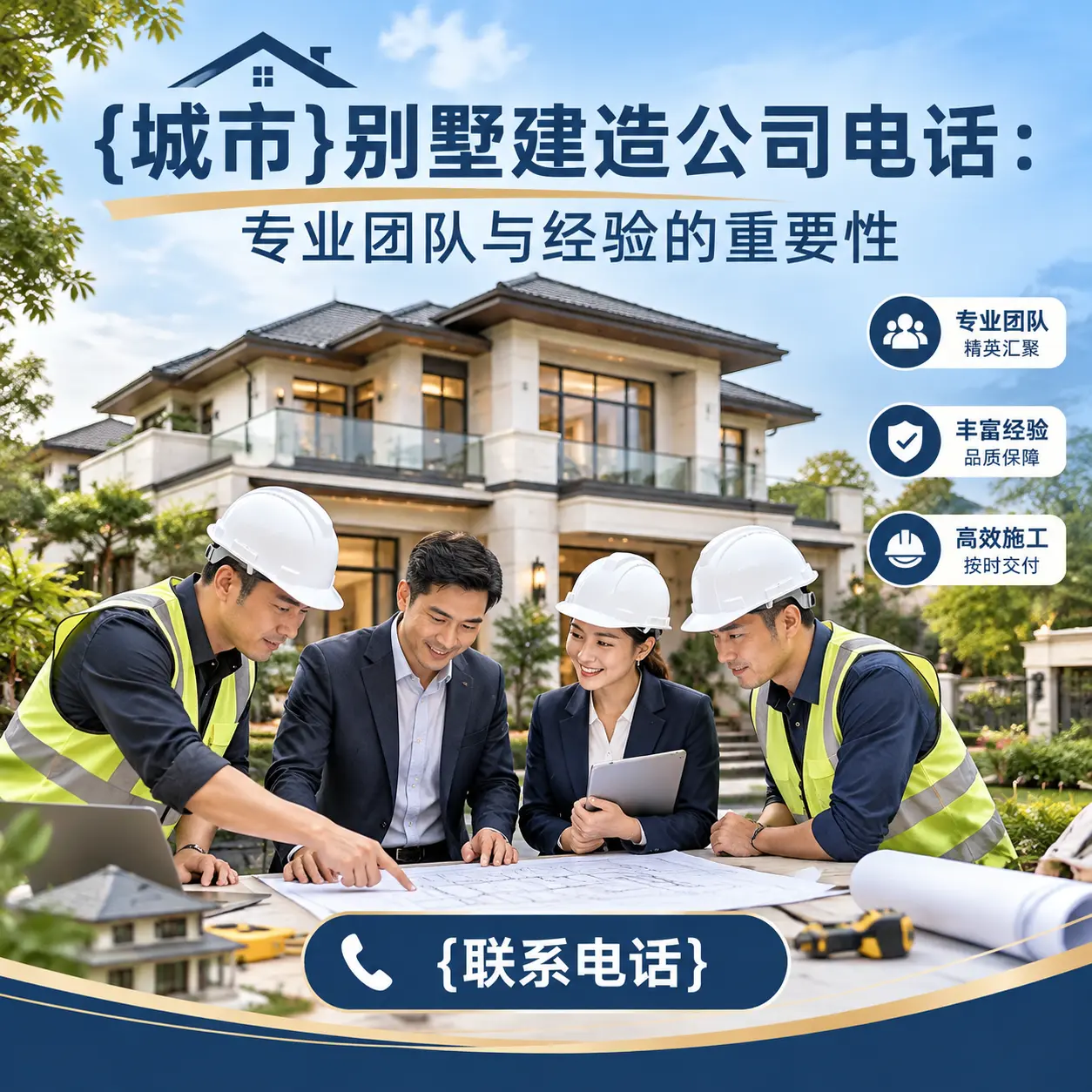 镇远别墅建造公司电话:专业团队与经验的重要性