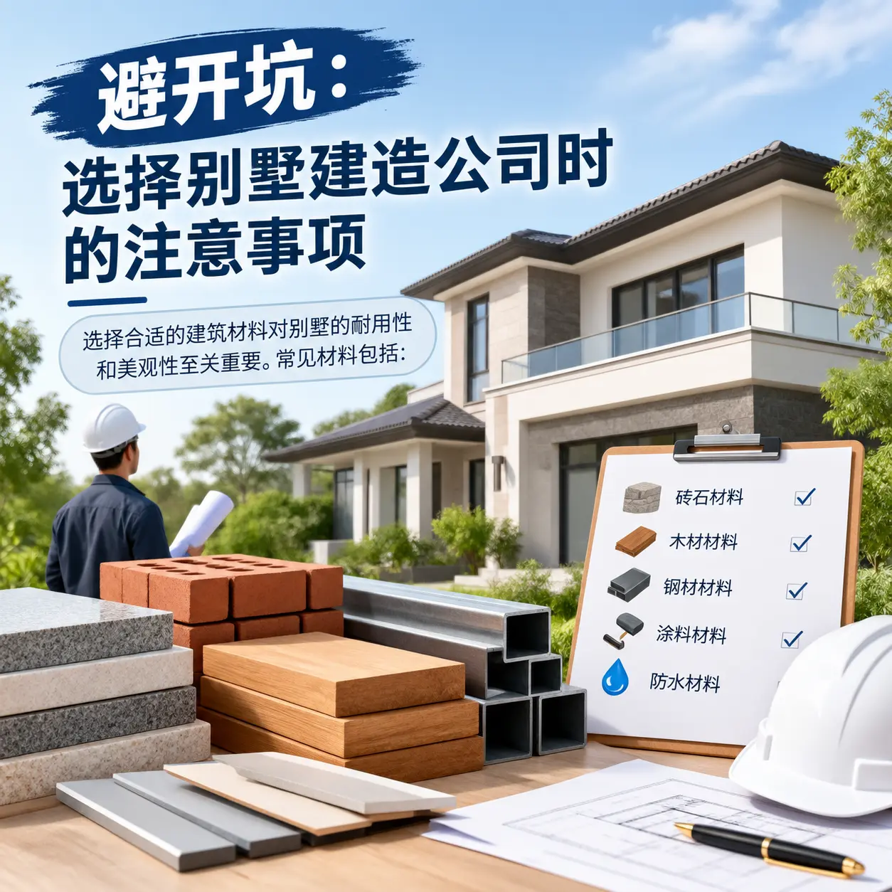 避开坑:选择 镇远 别墅建造公司时的注意事项